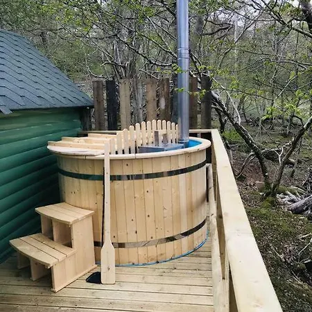 Woodland Cabin With Hot Tub & Log Burner Barmouth Exterior photo
