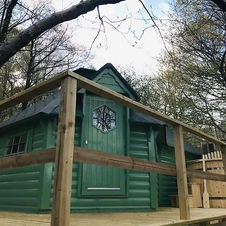 Woodland Cabin With Hot Tub & Log Burner Barmouth Exterior photo